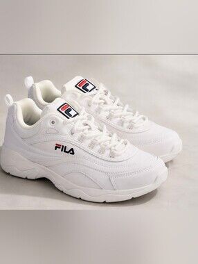 Fila White Athletic Shoes 9.5 Womens